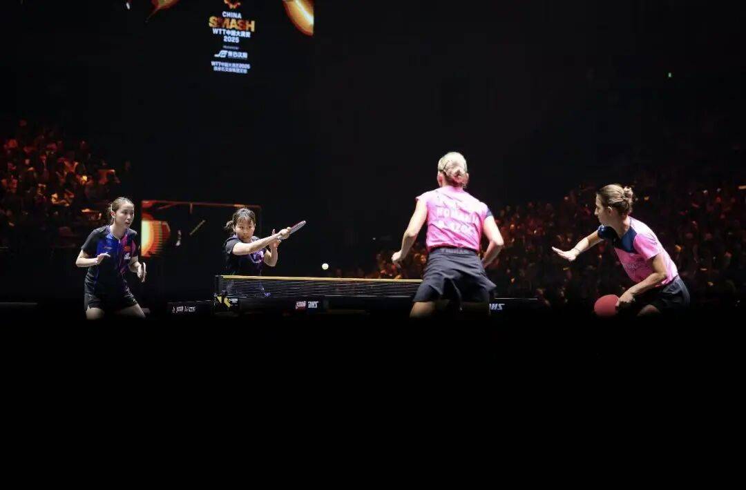 皇冠信用網账号注册_国乒提前锁定混双冠军皇冠信用網账号注册，男、女双打各有3对进4强 | WTT中国大满贯双打